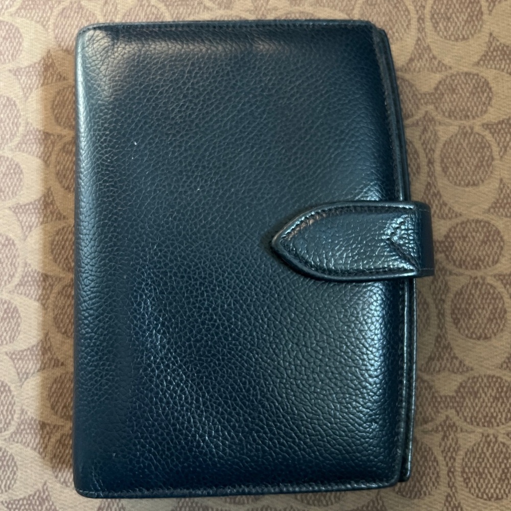 Vintage Coach 90s Address Book/ Agenda/ Notebook